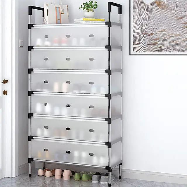 منظم للأحذية مكون من 7 طبقات