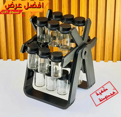 رف توابل، يدور 360 درجة